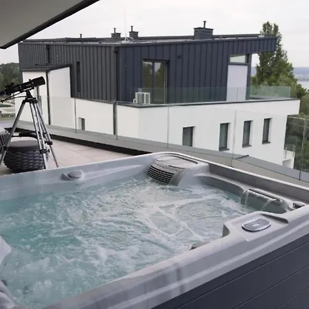 Premium Penthouse Lägenhet Keszthely